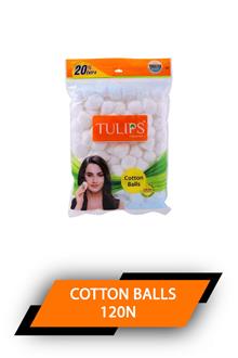 Tulips Cotton Balls 120n